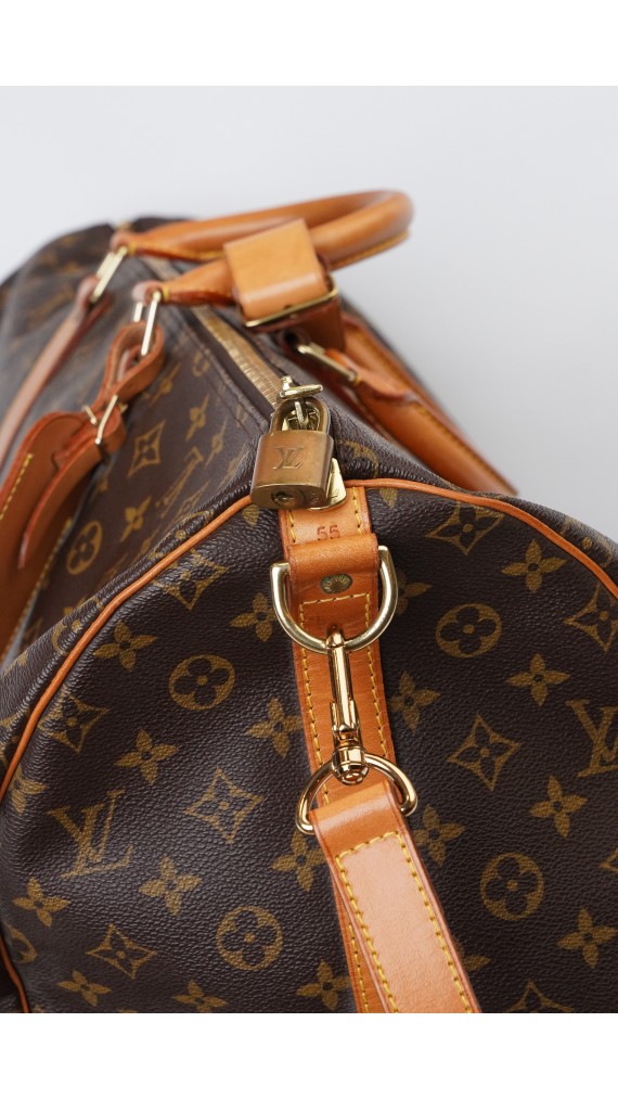 Louis Vuitton Keepall 55 Shoulder Bag