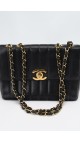 Vintage Chanel Caviar Single Shoulder Flap Size Jumbo