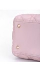 Lady Dior Medium Metallic Pink Shoulder Bag