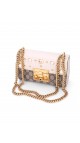 Gucci Pearl Studded Padlock Shoulder Bag