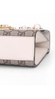 Gucci Pearl Studded Padlock Shoulder Bag