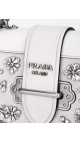 Prada Cahier Leather Crossbody Bag