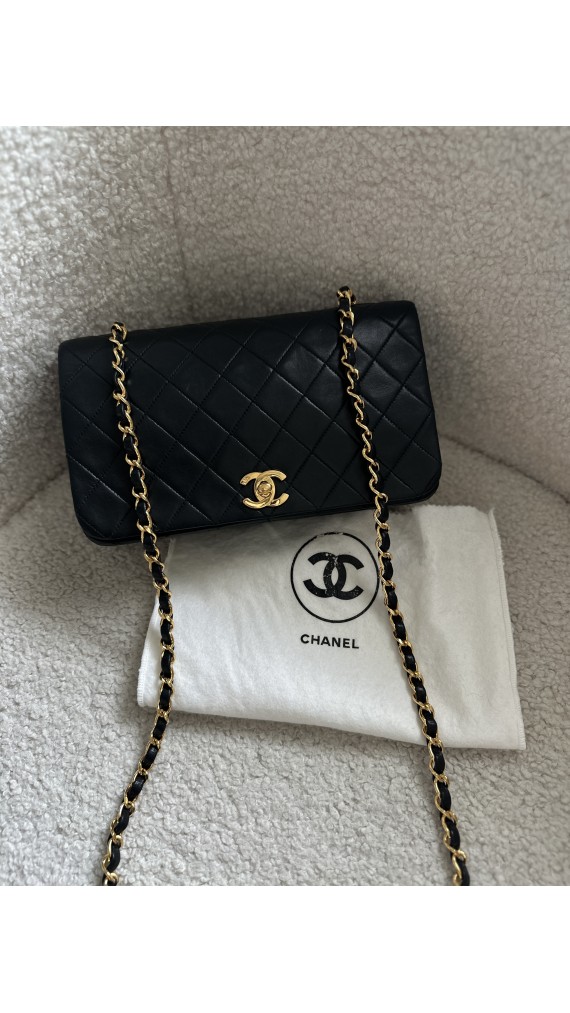 Chanel Full Flap Crossbody Shoulder Bag