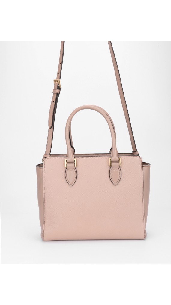 Prada Mini Tote Saffiano Shoulder Bag