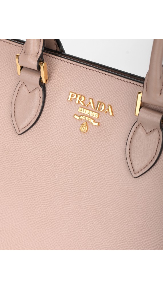 Prada Mini Tote Saffiano Shoulder Bag