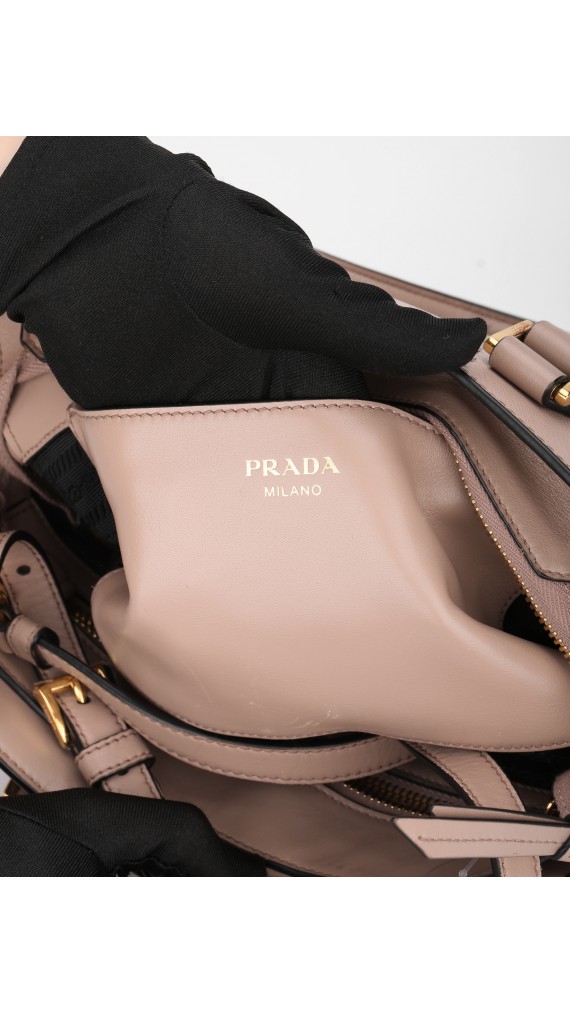 Prada Mini Tote Saffiano Shoulder Bag