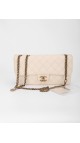 Chanel Single Flap Beige