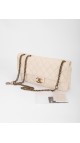 Chanel Single Flap Beige