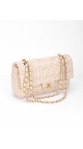 Chanel Classic Double Flap Tweed Bag