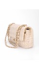 Chanel Classic Double Flap Tweed Bag