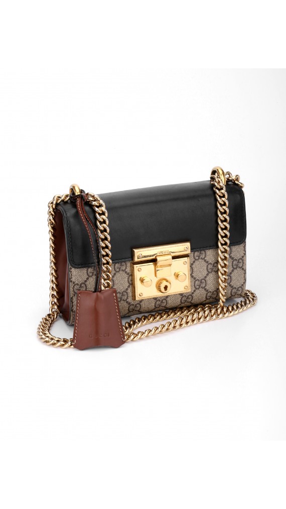 GUCCI Padlock Chain Shoulder Bag