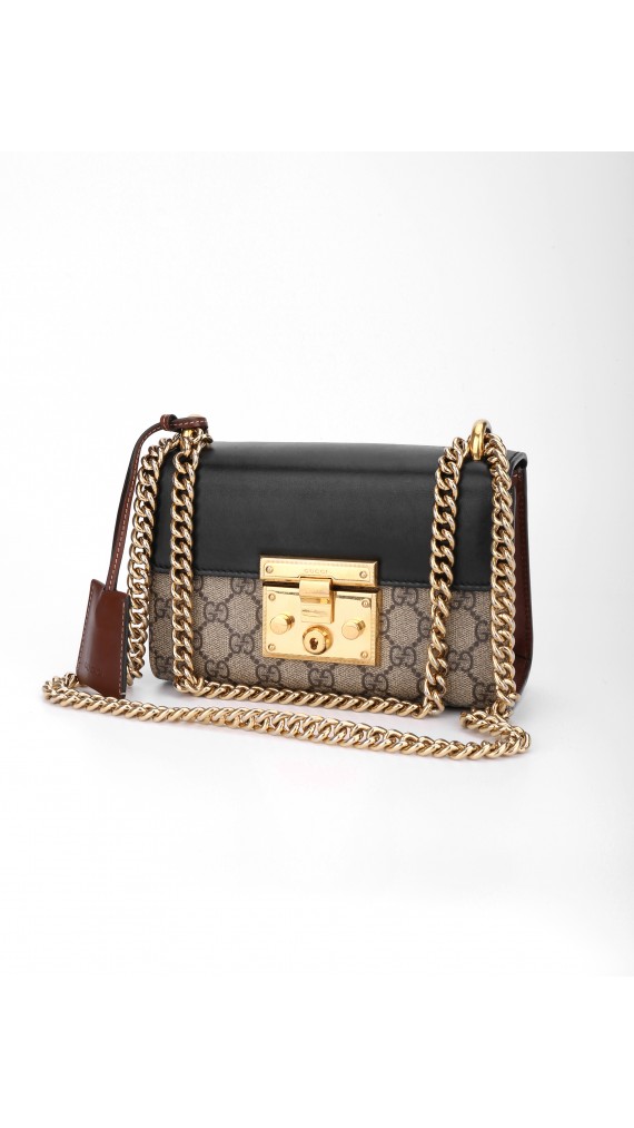 GUCCI Padlock Chain Shoulder Bag