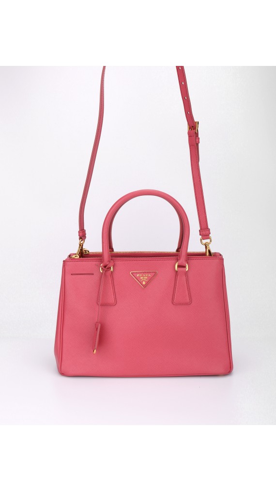 Prada Saffiano Shoulder Bag m/kortholder