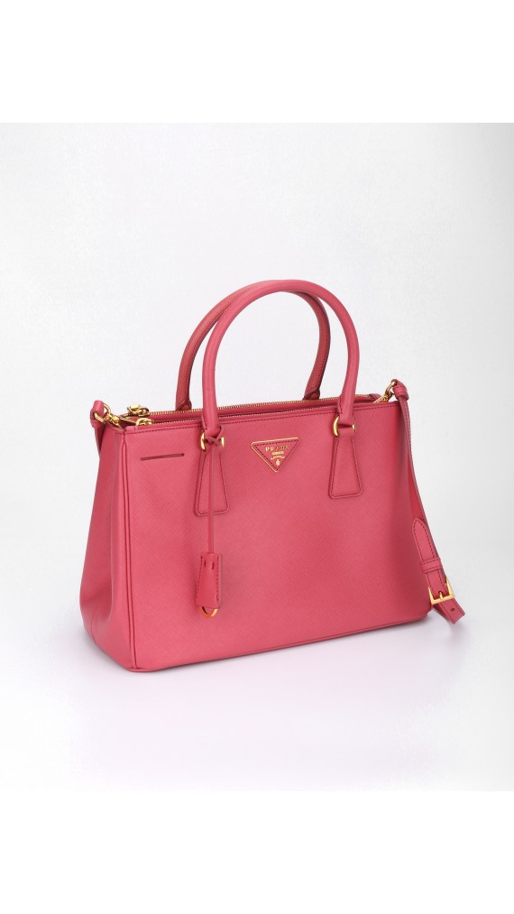 Prada Saffiano Shoulder Bag m/kortholder