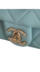 Chanel Flap Bag with large bi color chain