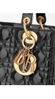 Lady Dior Patent Bag Size Medium