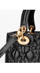 Lady Dior Patent Bag Size Medium