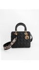 Lady Dior Size Medium Shoulder Bag