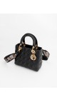 Lady Dior Size Medium Shoulder Bag