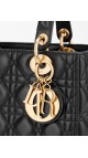 Lady Dior Size Medium Shoulder Bag