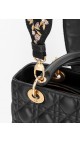 Lady Dior Size Medium Shoulder Bag