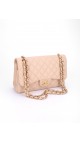 Chanel Classic Double Flap Beige Size Jumbo