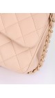 Chanel Classic Double Flap Beige Size Jumbo