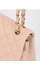 Chanel Classic Double Flap Beige Size Jumbo