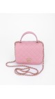 Chanel Mini Square Flap with Top Handle Bag