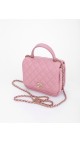 Chanel Mini Square Flap with Top Handle Bag