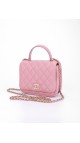 Chanel Mini Square Flap with Top Handle Bag