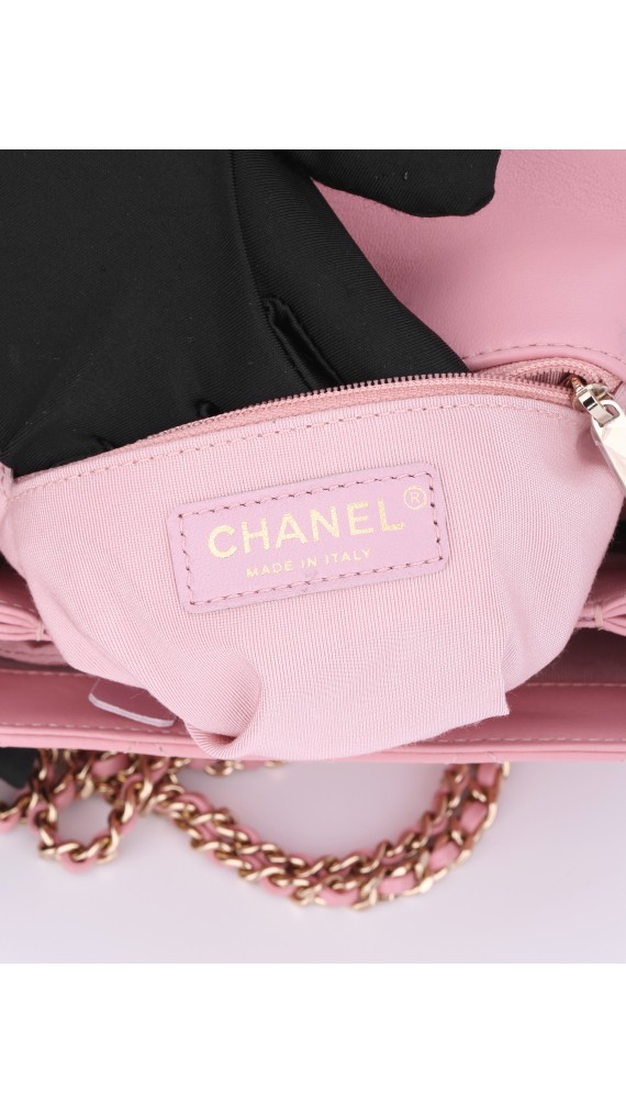 Chanel Mini Square Flap with Top Handle Bag