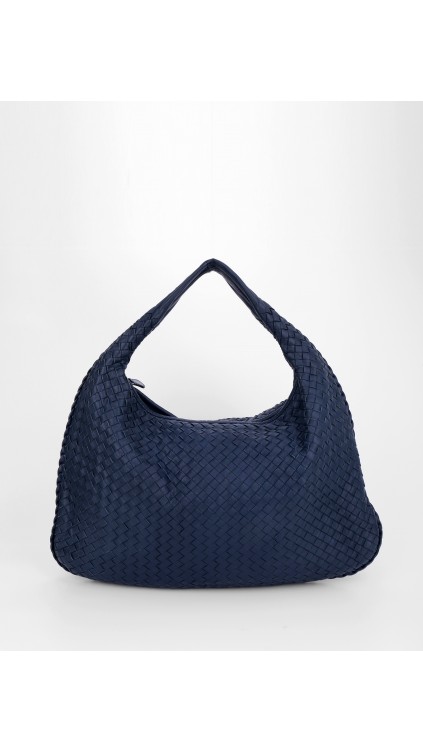 Bottega Veneta Hobo Large Bag Mørkeblå