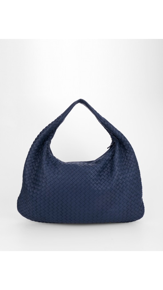 Bottega Veneta Hobo Large Bag Mørkeblå