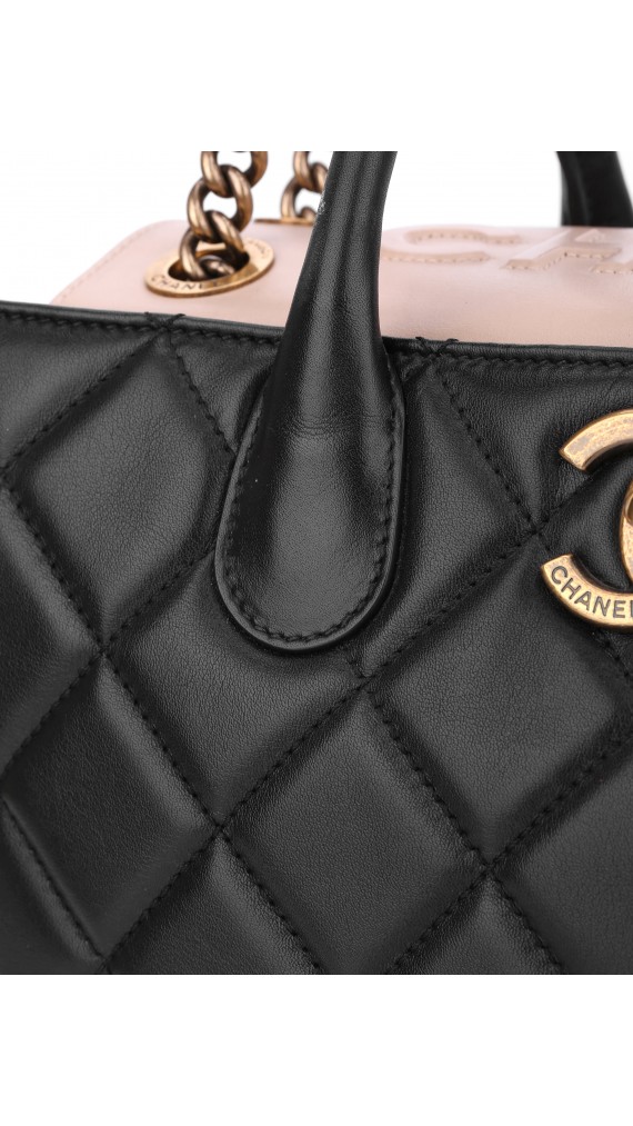 Chanel Portobello Tote Black & Beige