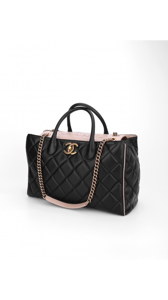 Chanel Portobello Tote Black & Beige