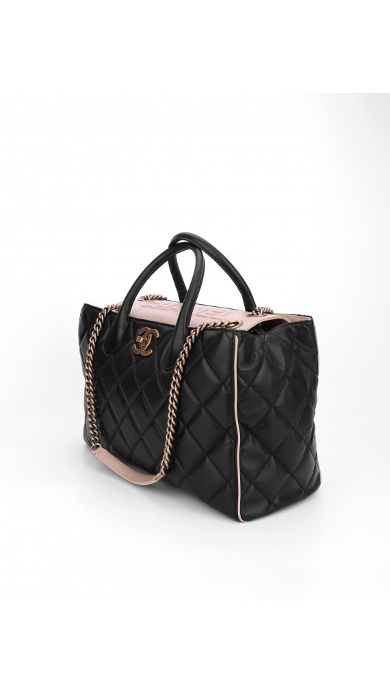 Chanel Portobello Tote Black & Beige