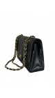 Chanel Vintage Classic Double Flap Size Medium(hardware belagt med 24k gull)