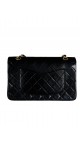 Chanel Vintage Classic Double Flap Size Medium(hardware belagt med 24k gull)