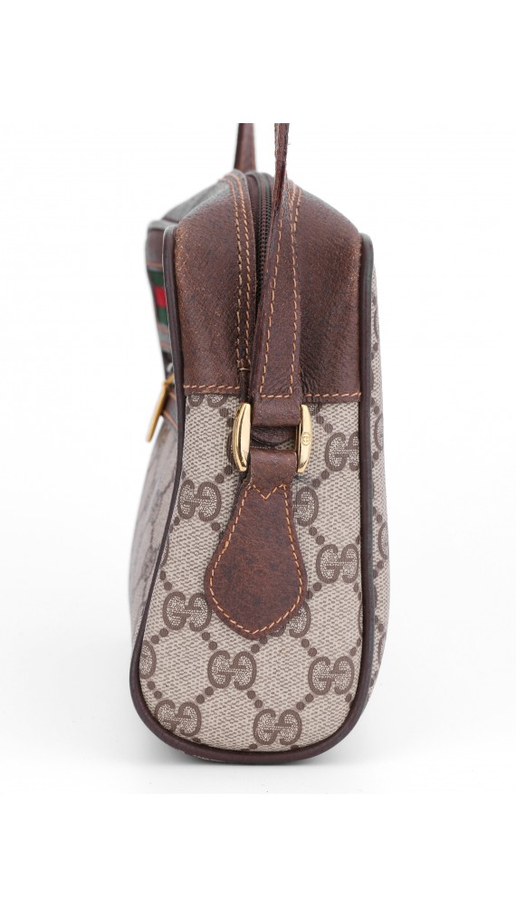 Vintage Gucci Monogram Shoulder Bag