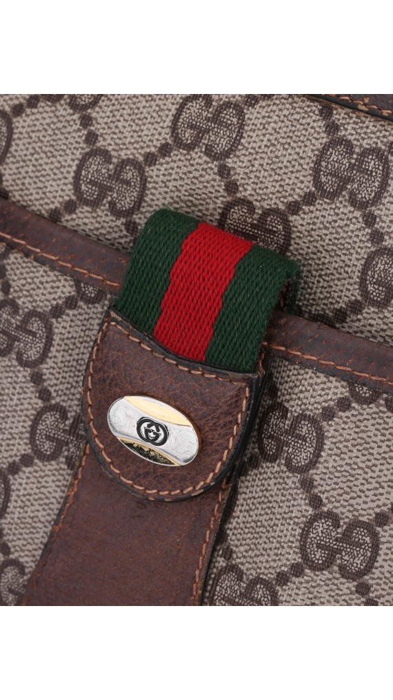 Vintage Gucci Monogram Shoulder Bag