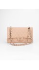 Chanel Double Flap Bag Beige Size Medium