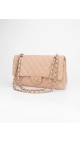 Chanel Double Flap Bag Beige Size Medium