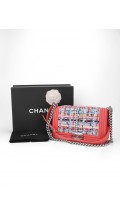 Chanel Boy Bag i Tweed Size Medium