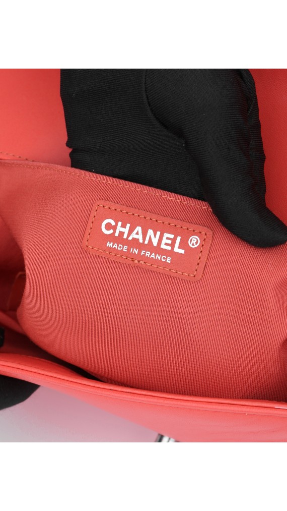 Chanel Boy Bag i Tweed Size Medium
