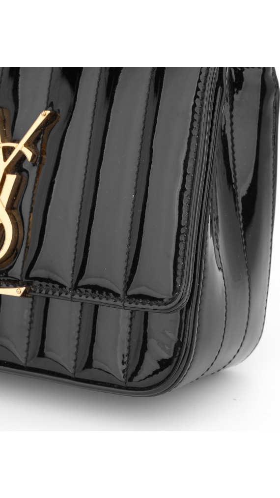 YSL Vicky Patent Crossbody Bag