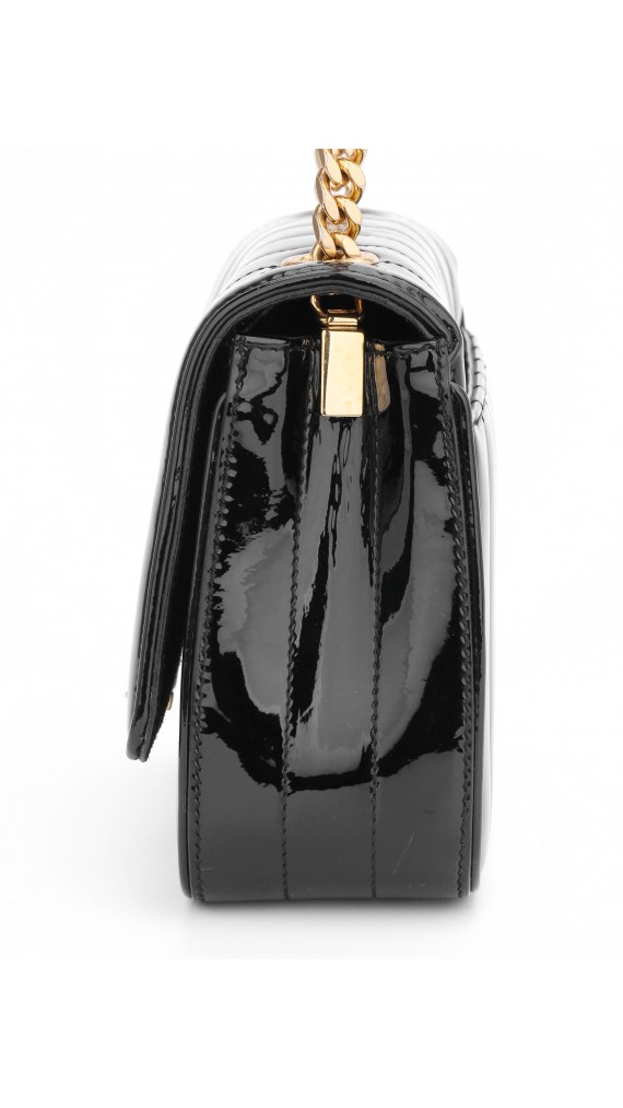 YSL Vicky Patent Crossbody Bag