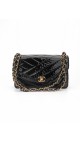 Chanel Single Flap Patent Shoulder Bag