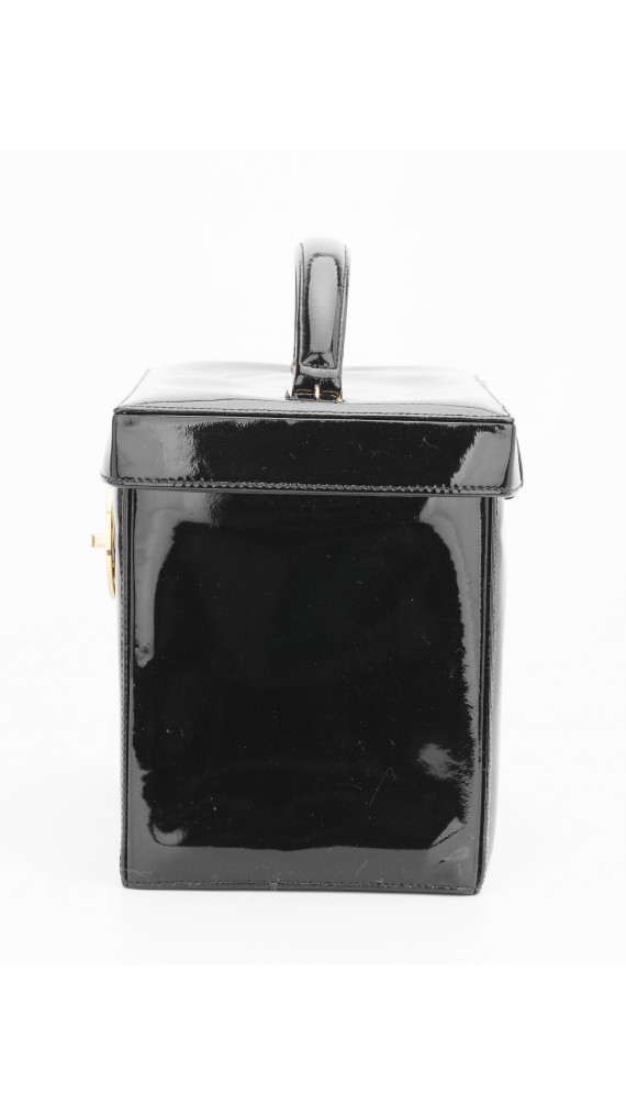 Chanel Vanity Bag Patent Leather