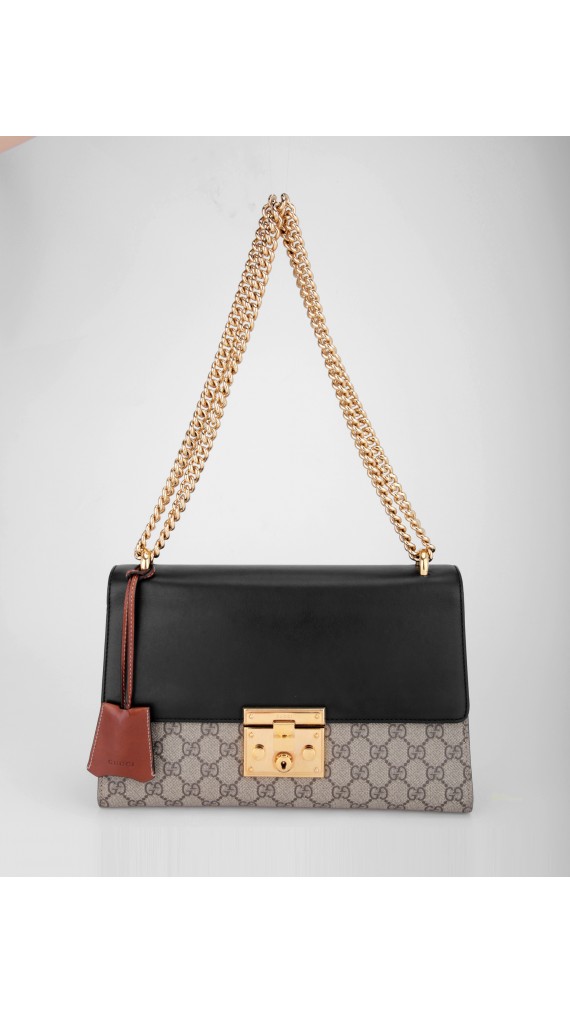 GUCCI Padlock Chain Shoulder Bag